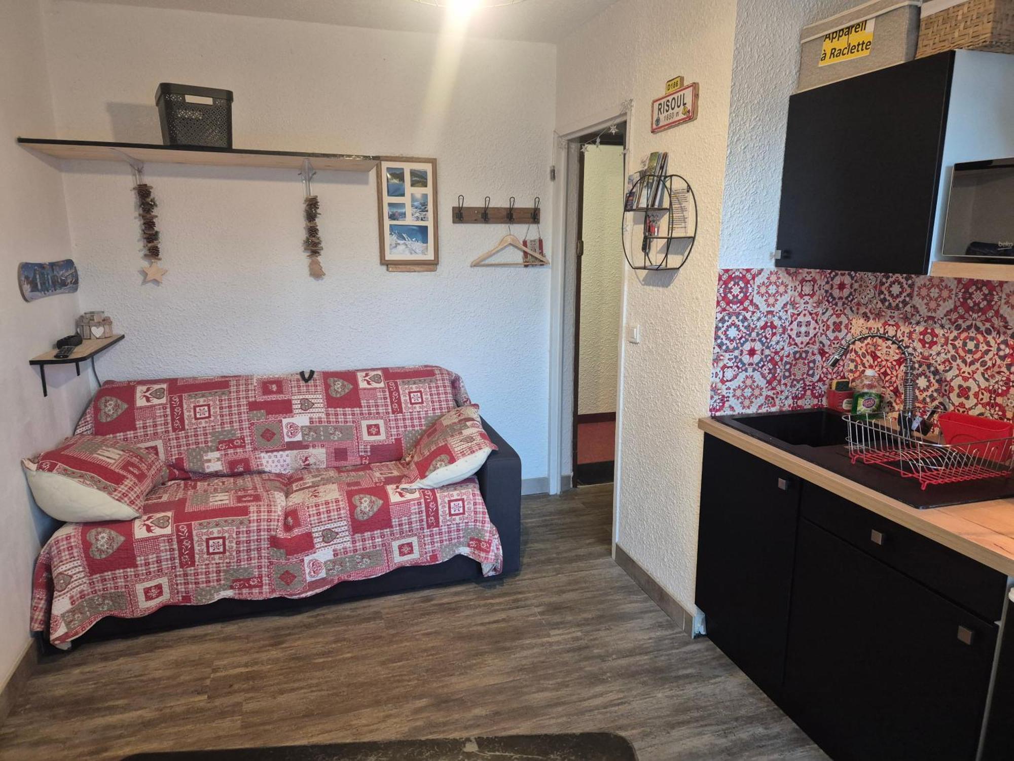 Appartement Centre Station Risoul 1850 Pied Des Pistes Le Villaret 2 Esterno foto